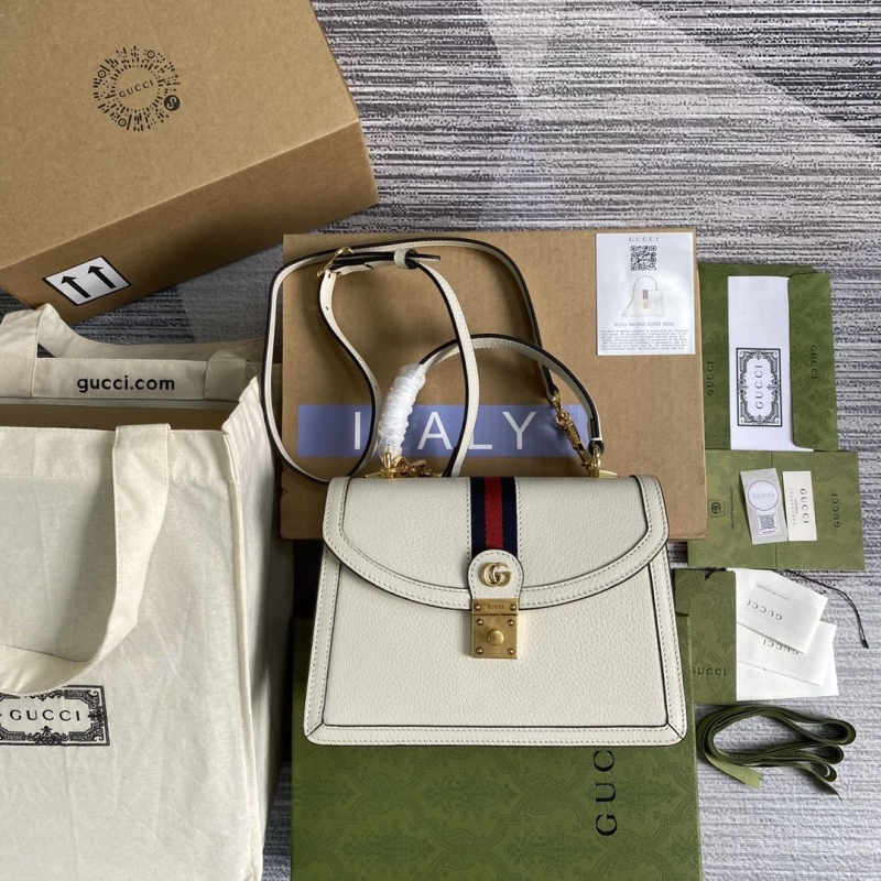 G*u*i top handle bags